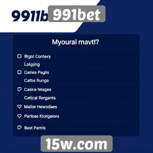 Avaliação dos métodos de pagamento no 991bet
